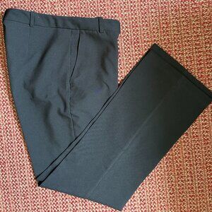 GUESS Black Modified Boot-Cut Slacks